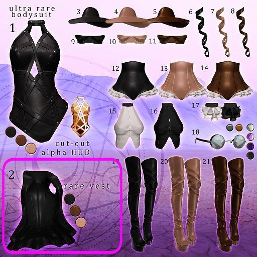 Moon Elixir - Coven - 2 - Maitreya - Vest - RARE