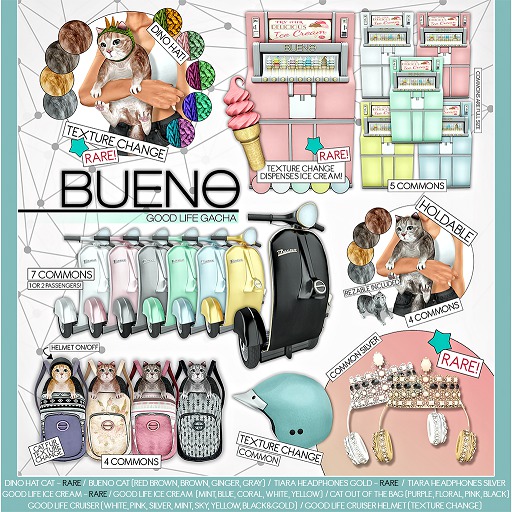 BUENO-Tiara Heaphones Gold - RARE