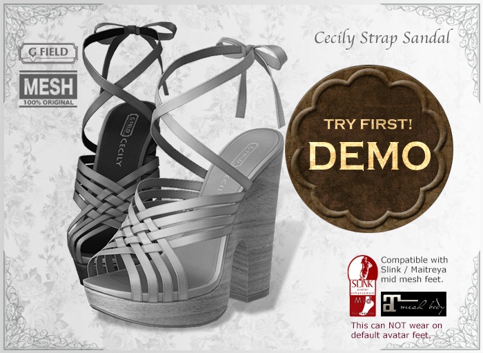 *GF* Cecily Strap Sandal DEMO BOX