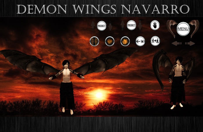 demon wings Navarro
