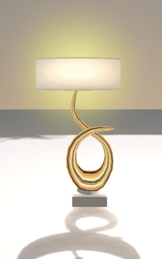 Molly Gold  Lamp - Touch On /Off  *