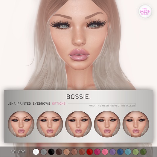 Bossie. lena painted eyebrows [TMP] (wear me)