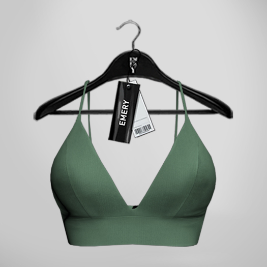 Emery Silverstone Top Green