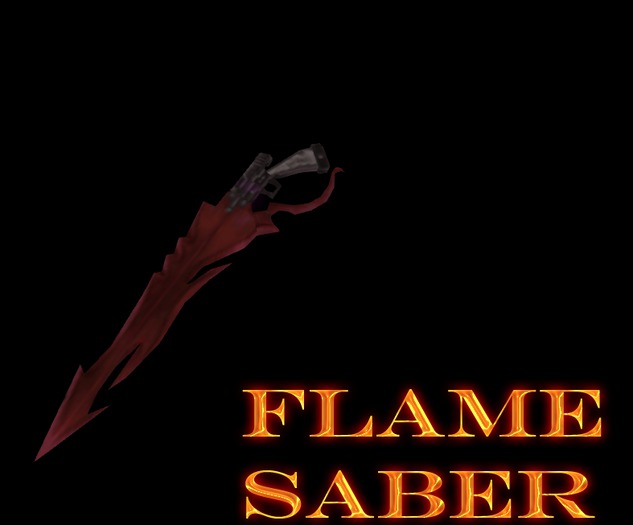 Flame saber