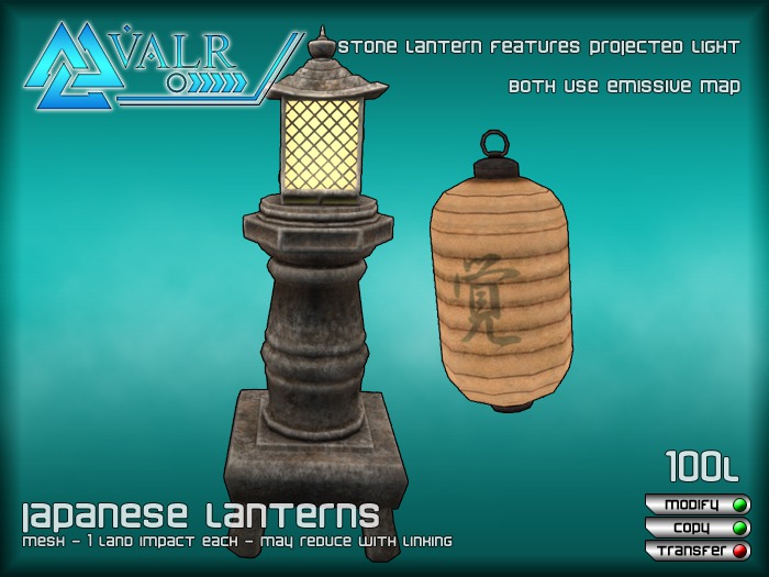 [VALR] Japanese Lanterns