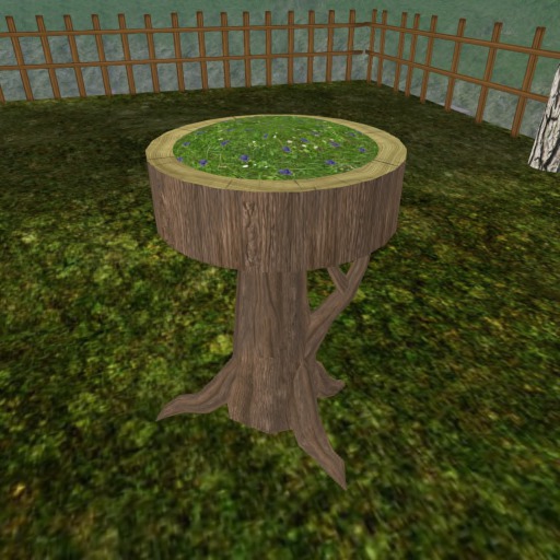 Tree Stump Platform for Pets