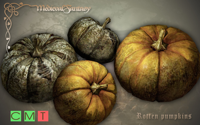 [MF] Mesh rotten pumpkins (boxed)