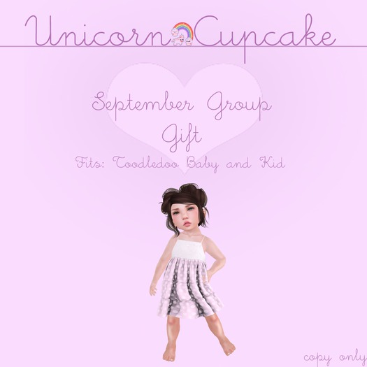Unicorn Cupcake-Sept Group Gift B&K