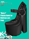 KO-H Mary J Plateau Heels Maitreya Lara