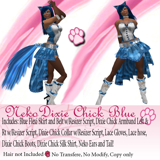 Neko Dixie Chick Blue 