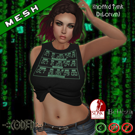 ..:: CODED ::.. Knotted Tank (Delorean)