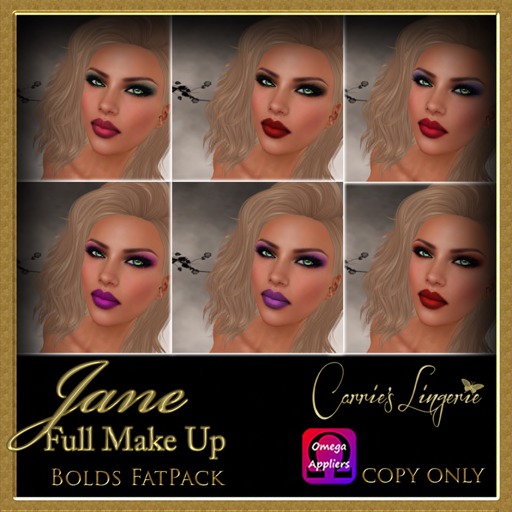 CB~Jane Full Make Up BOLDS