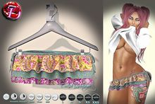 Tiny Ruffles Skirt ~ Hippy Chic ~ BAG(wear&touch)