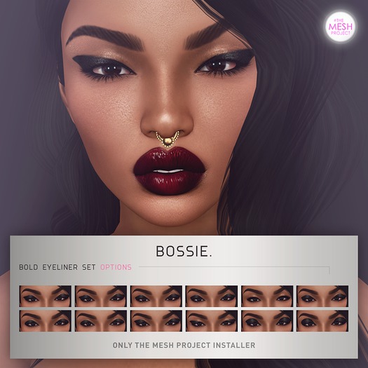 Bossie. bold eyeliner set [TMP] (wear me)