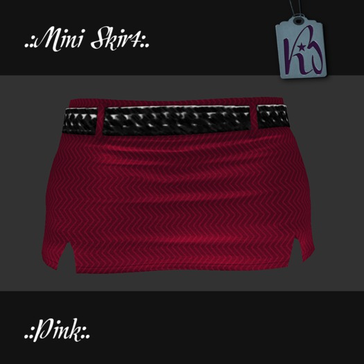 .:KB Mini Skirt Pink:.