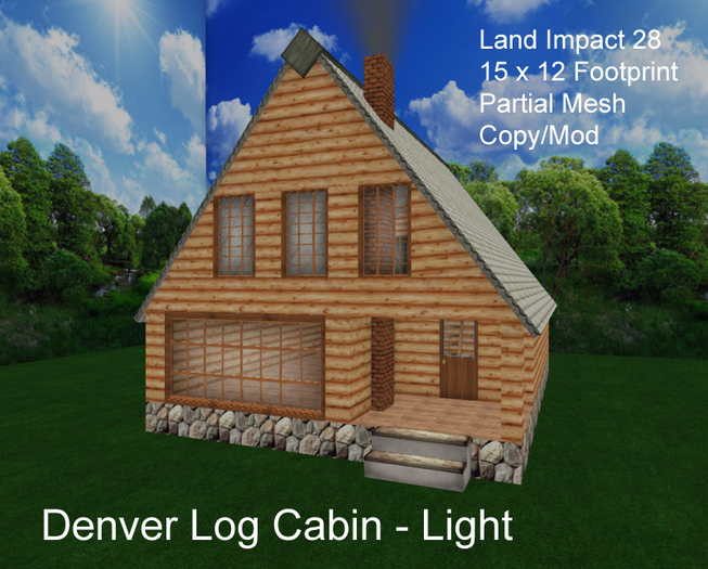 Denver Log Cabin - Light