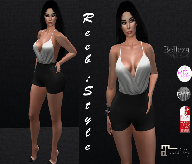 497-Reeb style sinem white black