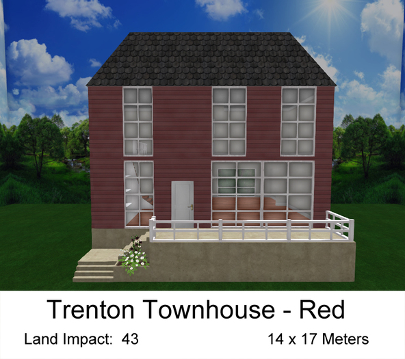 Trenton Townhouse - Red