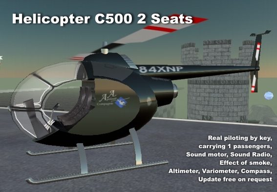 Helicopter C500 black