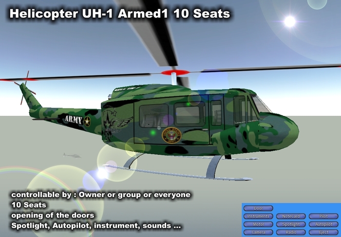  Helicopter UH-1 armed1