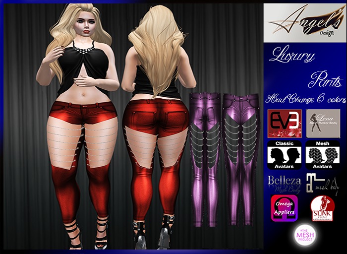 Pants Luxury Pink - Angels Design -