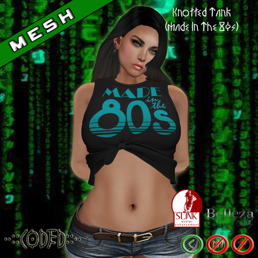 ..:: CODED ::.. Knotted Tank (Made In The 80s)