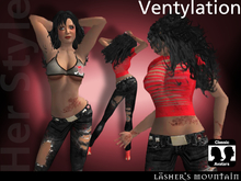 VENTYLATION Distressed RIPPED JEANS and Top | Classic Layers (BOM)
