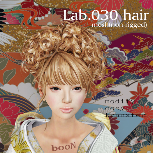 *booN Lab.030 hair colorful pack