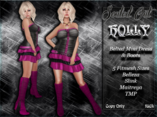 ::SOULED OUT:: HOLLY DRESS AND VINTAGE BOOTS CANDY