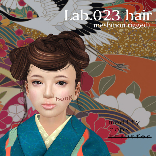 *booN Lab.023 hair DEMO