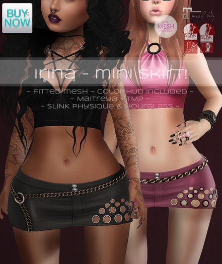.:cheeky:. Irina - mini Skirt!