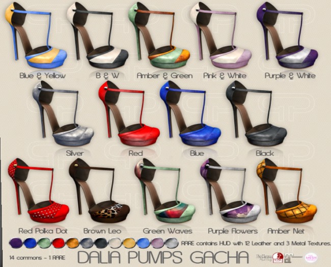 Pure Poison - Dalia Pumps - All Colors - Slink[BOXED] RARE