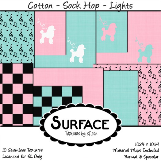 Surface - Cotton - Sock Hop - Lights