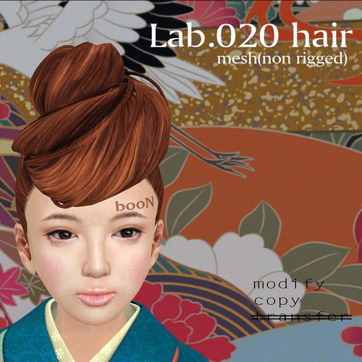 *booN Lab.020 hair DEMO