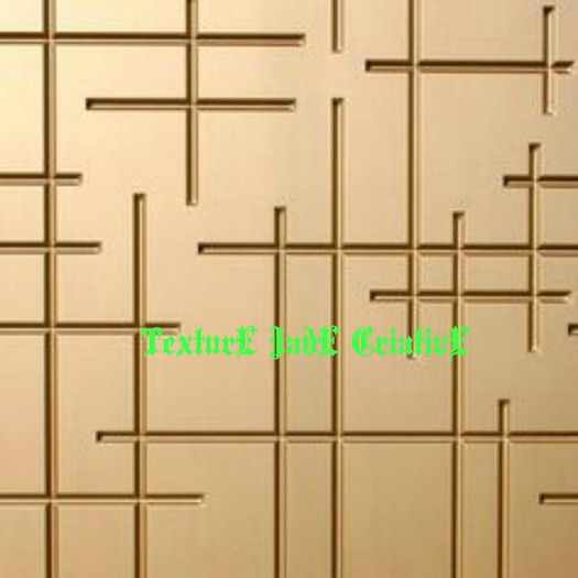 Texture Wall Geometric Gold Classic
