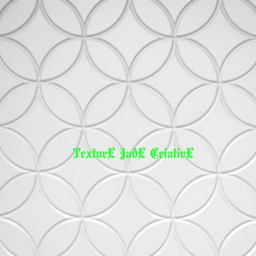 Texture Wall Geometric Image 3D White