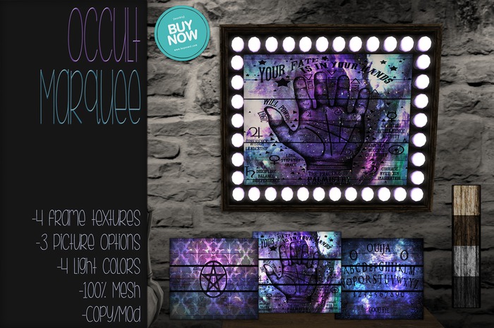 [QE] Home Collection -Occult Marquee-