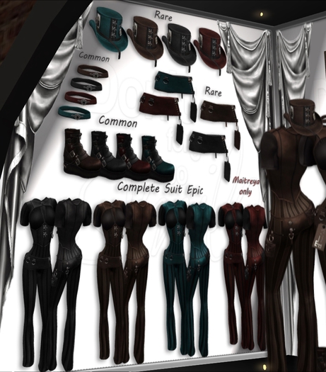 Yasum*Steampunk Boots*Common*Blue