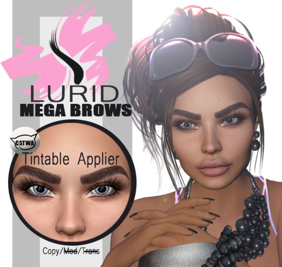 Lurid Mega Brows Tintable Catwa Applier 