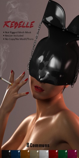 AZOURY - Rebelle Mask [White]