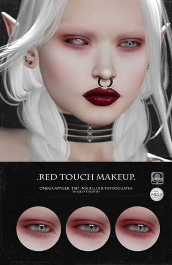 -SU!- Red Touch Makeup (Omega/Catwa)