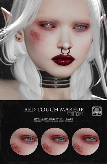 -SU!- Red Touch Makeup /Scratches/ (Omega/Catwa)
