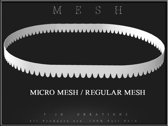 [Feliz] Accessory Parts 020 - Micro and Regular MESH - FULL PERM