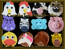 !Kushi! CupcakeTopsAnimals Misc Textures -WEAR TO UNPACK