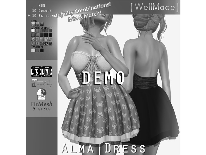[WellMade] Alma Dress DEMO