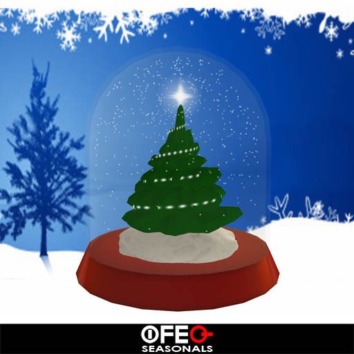 Christmas Tree Snow Globe