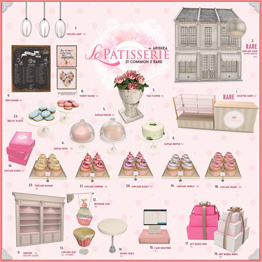 Ariskea[La Patisserie] Gateau Peache
