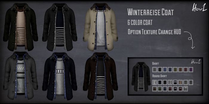 {Howl} Winterreise Coat HUD WEAR