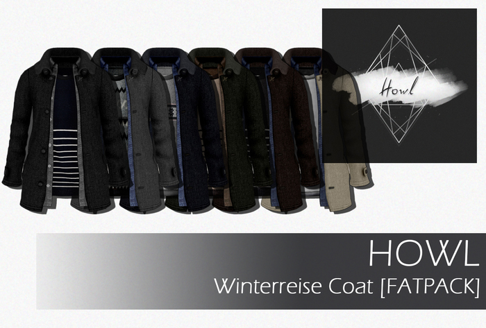 {Howl} Winterreise Coat [FATPACK] WEAR
