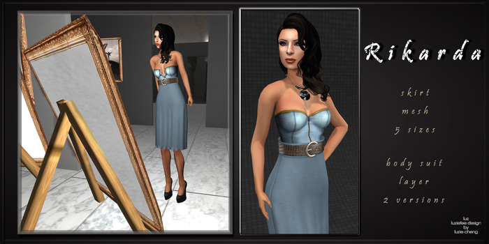 *LUZ - Rikarda rainy blue - vendor
